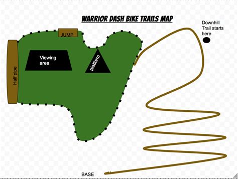 Trail Map Warrior Bike Trails
