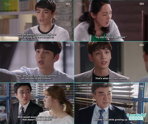 And it's a pity, because last episode is the one. ji wook now knew the mother took the blame of her son ...