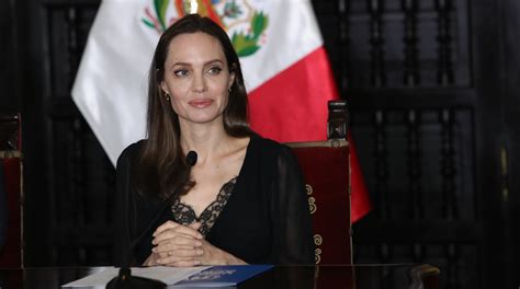 Angelina Jolie Tras Reunión Con Vizcarra Los Venezolanos No Quieren