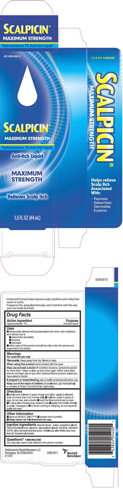 Scalpicin Maximum Strength (liquid) Reckitt Benckiser LLC