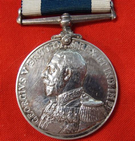 Ww1 British Navy Long Service Good Conduct Medal Hms Pembroke Jb