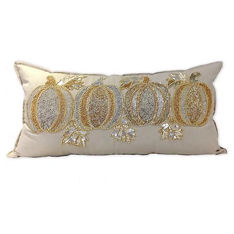 Embroidered Oblong Throw Pillow Bed Bath And Beyond