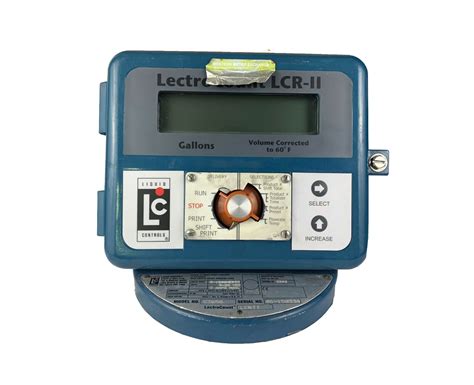 Liquid Controls Lectrocount Lcr Ii Electronic Meter Register Gallons