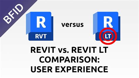 Revit Lt Vs Revit Comparison User Experience Youtube