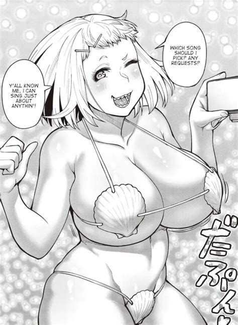 Rule 34 1girls Big Ass Big Breasts Bikini Dialogue Female Huge Breasts Manga Mermaid Mero