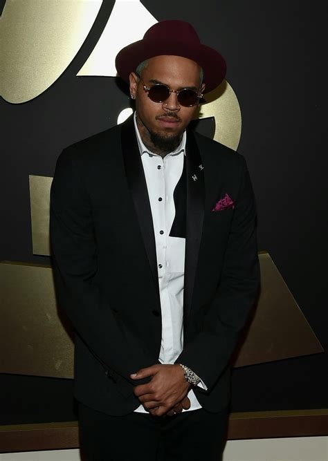 Chrianna — Chris Brown At The Red Carpet The Grammys 2015