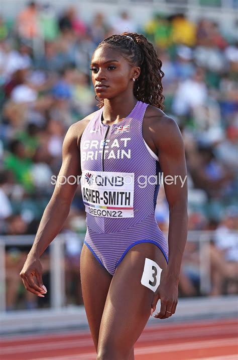 Dina Asher Smith Great Britain 100m World Athletics 2022 Images Athletics Posters