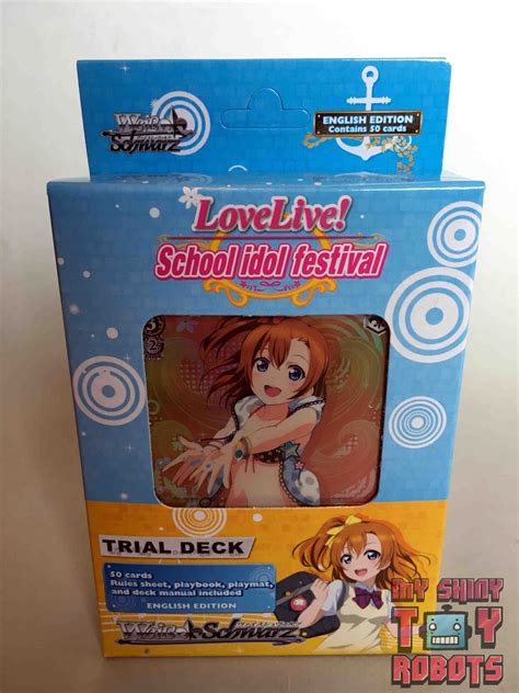 My Shiny Toy Robots Game Review Weiss Schwarz Love Live Trial Deck And Love Live Dx Vol 2fate