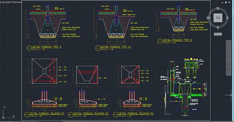 Mengenal Pondasi Sumuran Gambar Pondasi Sumuran Dwg File Sanggar Images