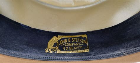 John B Stetson Cowboy Hat 4x Beaver Stetson 6 78 Brown Revenger