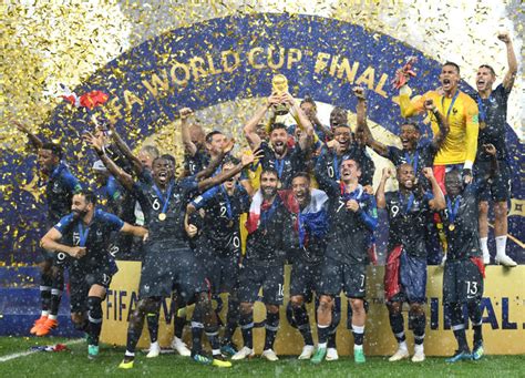 France is the 2018 world cup champion, and it's no surprise that les bleus feature quite heavily in our team of the tournament. France wins thrilling World Cup final over Croatia ...