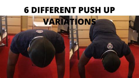 6 Different Push Up Variations Clemjr Youtube