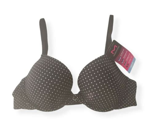 maidenform pink 09729 custom lift demi push up underwire bra women s 36c for sale online ebay
