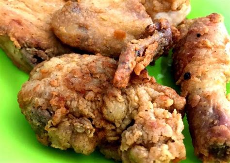 Memakai tepung bumbu instan sajiku, sehingga sangat resep cara membuat tepung crispy, mirip seperti bikin ayam crispy atau jamur crispy ya. Resep Ayam Goreng Tepung Sajiku (Praktis membuatnya) oleh ...