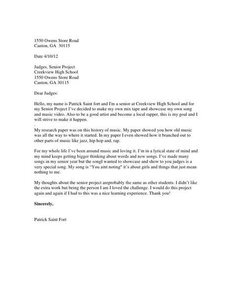 I appreciate your fairness throughout the trial and understand he was . Business Letter Format To A Judge | Sample Business Letter ...
