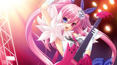Wallpaper Illustration Anime Girls Guitar Visual