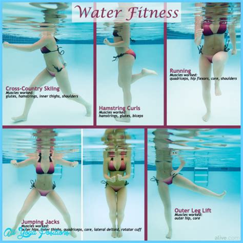 Water Aerobics Exercise Routines Free Allyogapositions Com
