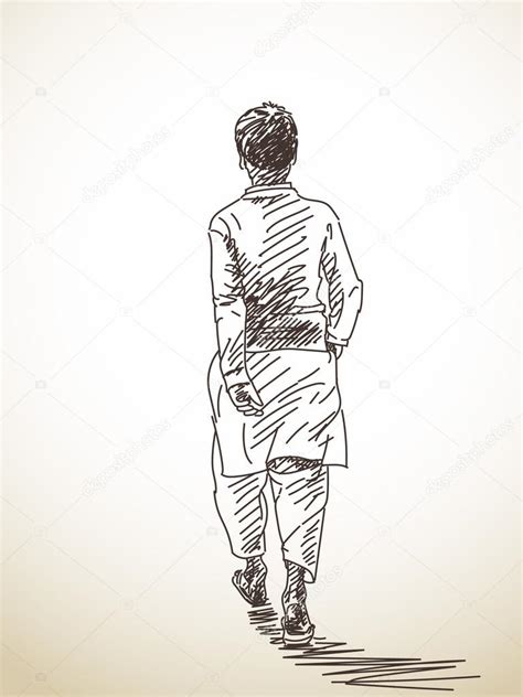 Derrame Aislado Vector Hombre Nepal Ilustración De Stock Por © Olgatropinina 105640454