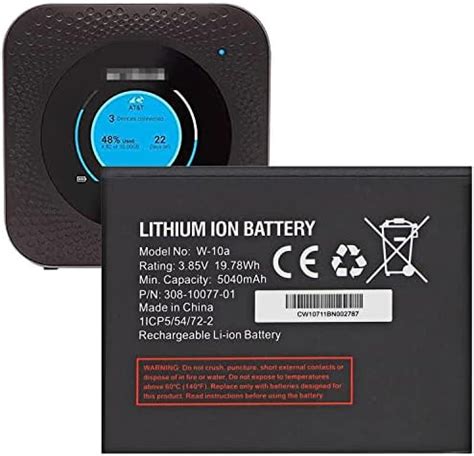 Amazon Replacement Battery For At T Netgear Nighthawk Lte Mobile
