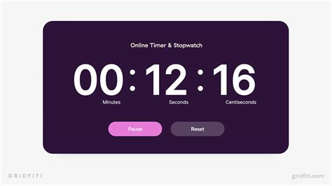 Aesthetic Online Stopwatch Timers Videos Gridfiti