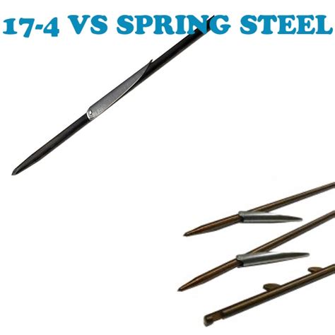 Spear Shaft Comparisons Spring Steel Vs 17 4 Steel Neptonics