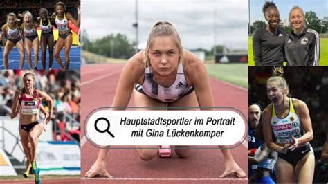 Hauptstadtsportlerin Gina Lückenkemper Im Portrait Youtube