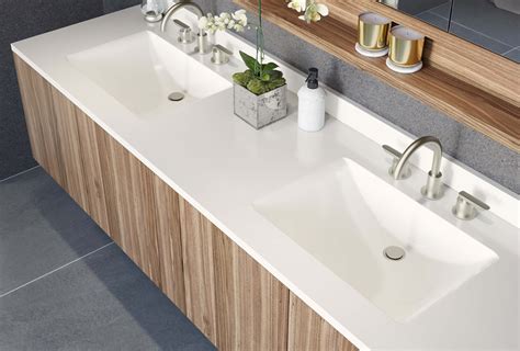 Either totally out of business or nearly so! Solid Surface Integral Double Sink Bathroom Vanity Top ...