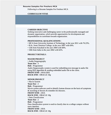 Skills show a recruiter what you can do for the company the resume below is for a content marketing associate, and includes manyhard skills that companies in the marketing industry look for, including. Professional Fresher Resume Template - 9+ Free Samples ...