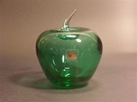 Blenko Glass Apple Antique Green 5 Collectors Weekly