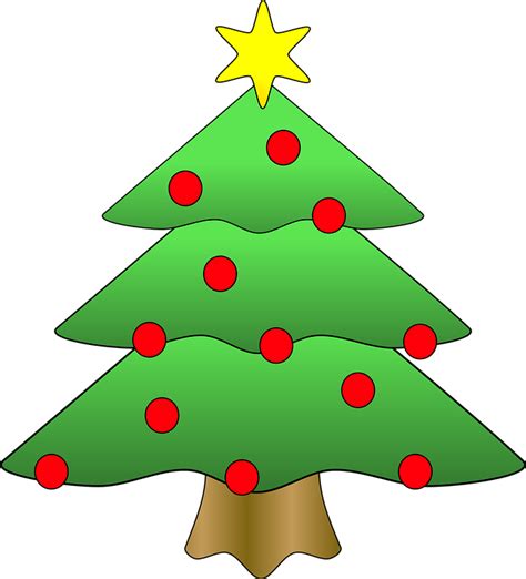 Árbol De Navidad Estrellas · Gráficos Vectoriales Gratis En Pixabay