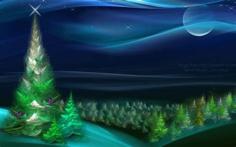 Christmas Night Wallpapers Wallpaper Cave