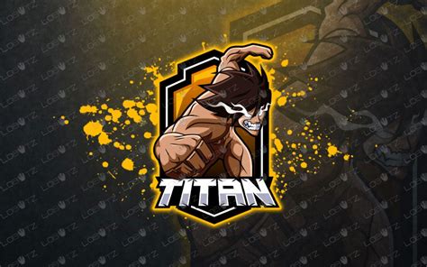 Titan Mascot Logo Premade Warrior Mascot Logo For Sale Lobotz Ltd