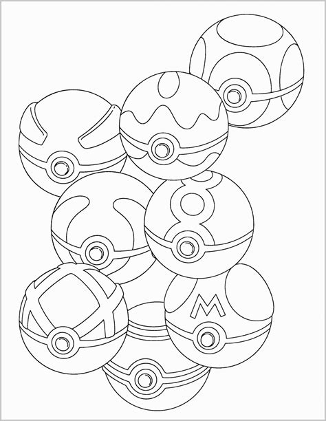 Ausmalbilder Pokemon Pokeball Pokemon Coloring Pages Pokeball At