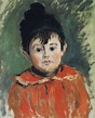 W 633 - Claude Monet: Portrait de Michel Monet en bonnet à pompon (1880 ...