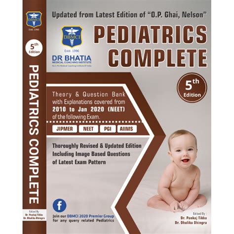 A Complete Book Of Pediatrics By Dr Pankaj Tikku