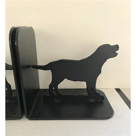 Vintage Black Lab Dog Bookends A Pair Chairish