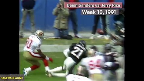Deion Sanders Vs Jerry Rice Summary Kick American Football Hd