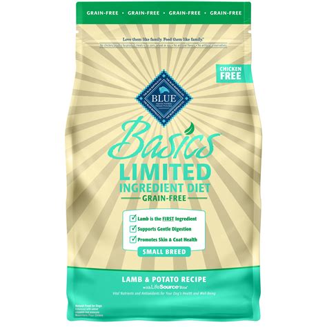 *pet food is not eligible for our free shipping promotion. Blue Buffalo Small Breed Basics Limited Ingredient Formula ...
