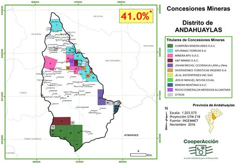 Andahuaylas Titulares De Concesiones Noviembre 2016 Cooperacción