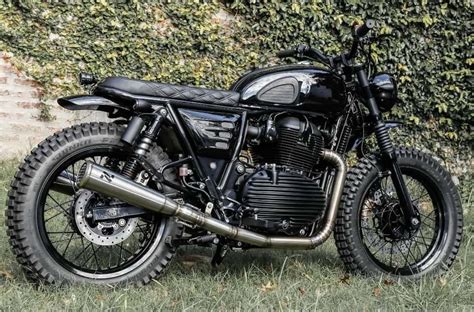 This Royal Enfield 650 Scrambler Project Is A Custom Built Beauty