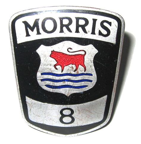 Badge For The Morris 8 Series Ii 1938 This Car Was Similar To The