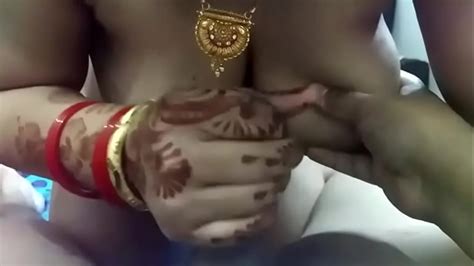 Newly Married Bhabi Stroking Hubbys Cock