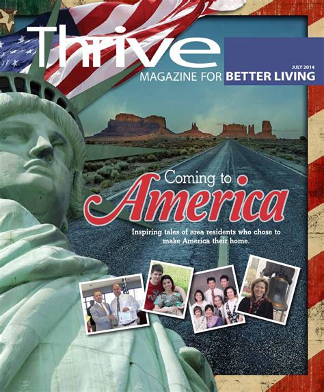 Thrive July 2014 Issue by Thrive Magazine - Issuu