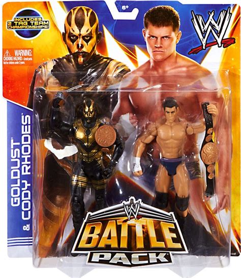 Wwe Wrestling Battle Pack Series 29 Goldust Cody Rhodes 6 Action Figure