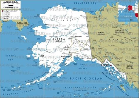 Where Is Alaska Located On The Map Quora