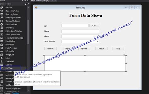 Menampilkan Data Ke Listview Dengan Vb Net Tutorial Koding Hot Sex