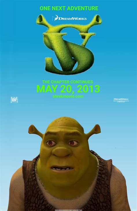 Shrek 5 2013 Official Teaser Poster By Alexthetetrisfan On Deviantart