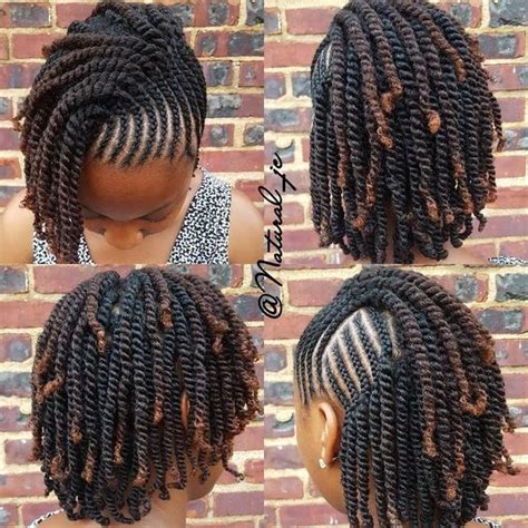 They're easy twist hairstyles for natural hair. two strand twist natural hair protective style | Natural ...