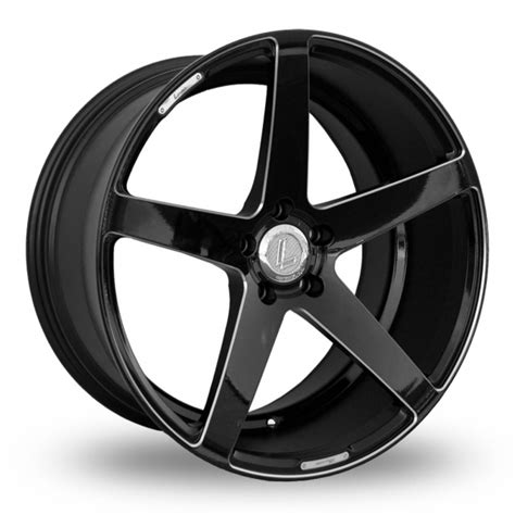 Lenso Cq7 Black Polished 20 Alloy Wheels Wheelbase