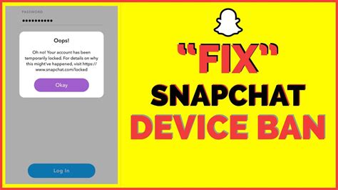 Is Your Device Ban On Snapchat Fix Snapchat Device Ban Quick